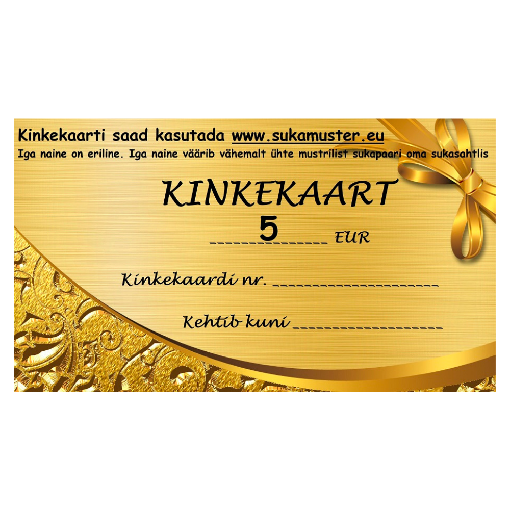 sukamuster-kinkekaart-gift-card