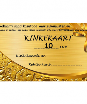 sukamuster-kinkekaart-gift-card