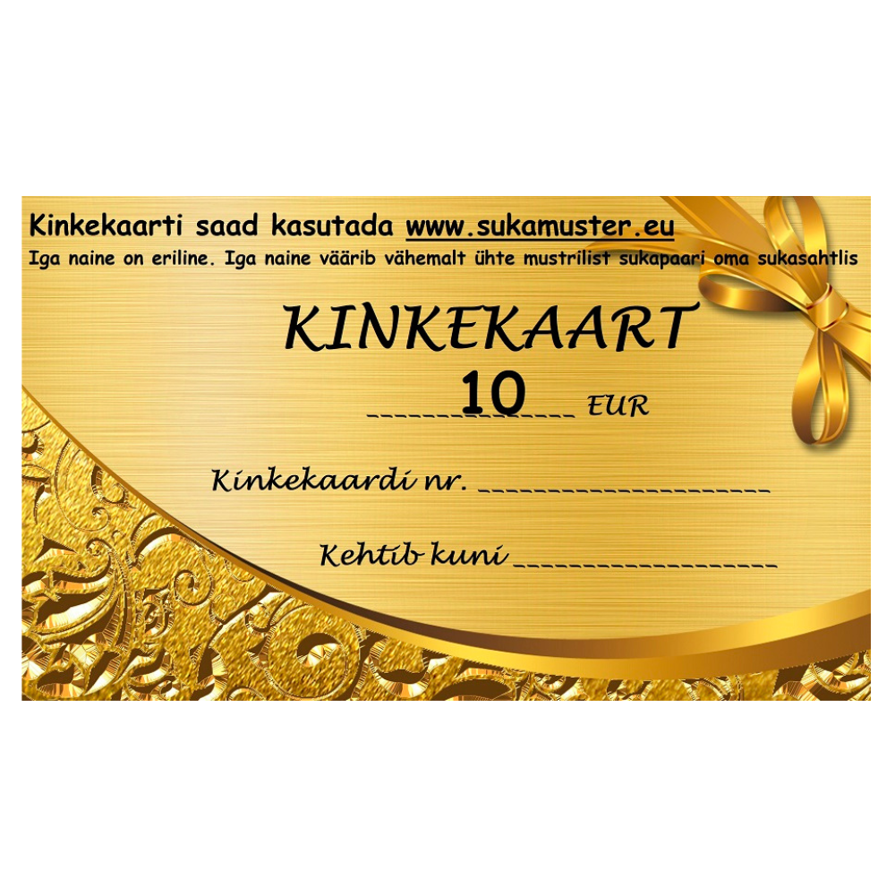 sukamuster-kinkekaart-gift-card