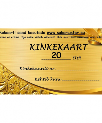 sukamuster-kinkekaart-gift-card