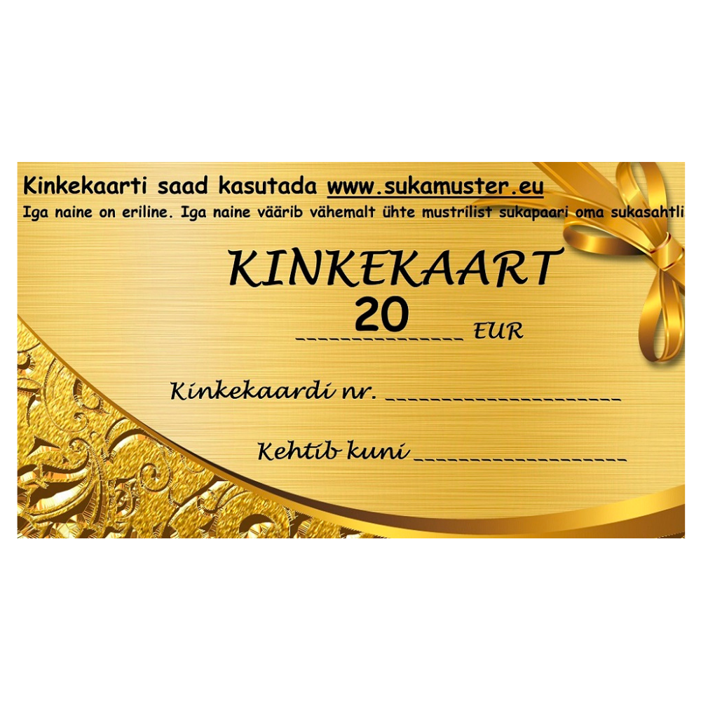 sukamuster-kinkekaart-gift-card